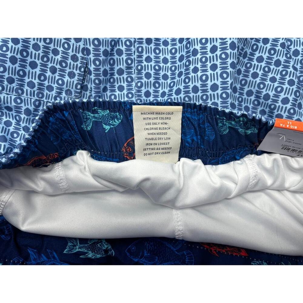 St. John's Bay Men's Swim Trunks NWT Waist Band and Drawstring size 4XLT - Picture 5 of 8